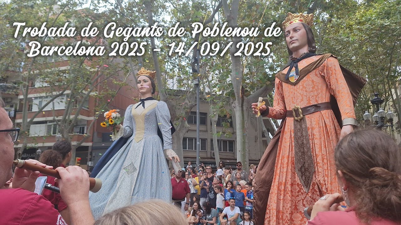 Trobada de Gegants de Poblenou 2025 - 14/09/2025