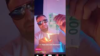 Kürt Ibo Verbrennt Geld Von Spenden Tiktok. Ürtibo