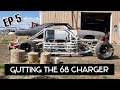 1968 Charger Nascar Build // Ep 5: Prepping The Body To Drop On The Chassis