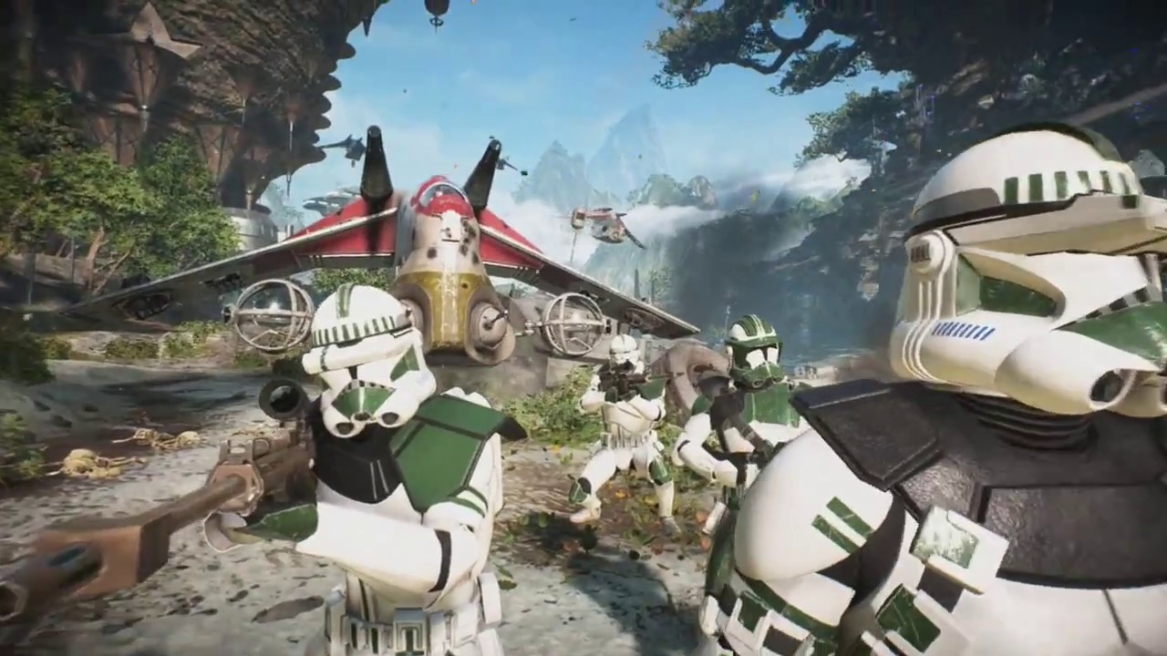 Star Wars Battlefront 2 Galactic Assault Kachirho Beach Kashyyyk