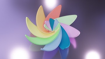 Array flower Blender Tutorial
