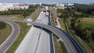 Pow W Ciągu S2, Przelot Od Węzła Puławska Do Zachodniego Wlotu Do Tunelu Pow