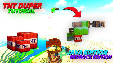 Minecraft : TNT Duplicator | Pocket Edition | Make Tnt Duper Minecraft Pe | 1.19
