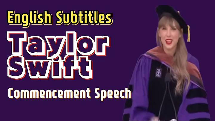 Taylor Swift  | NYU Commencement Speech ( With English Subtitles)