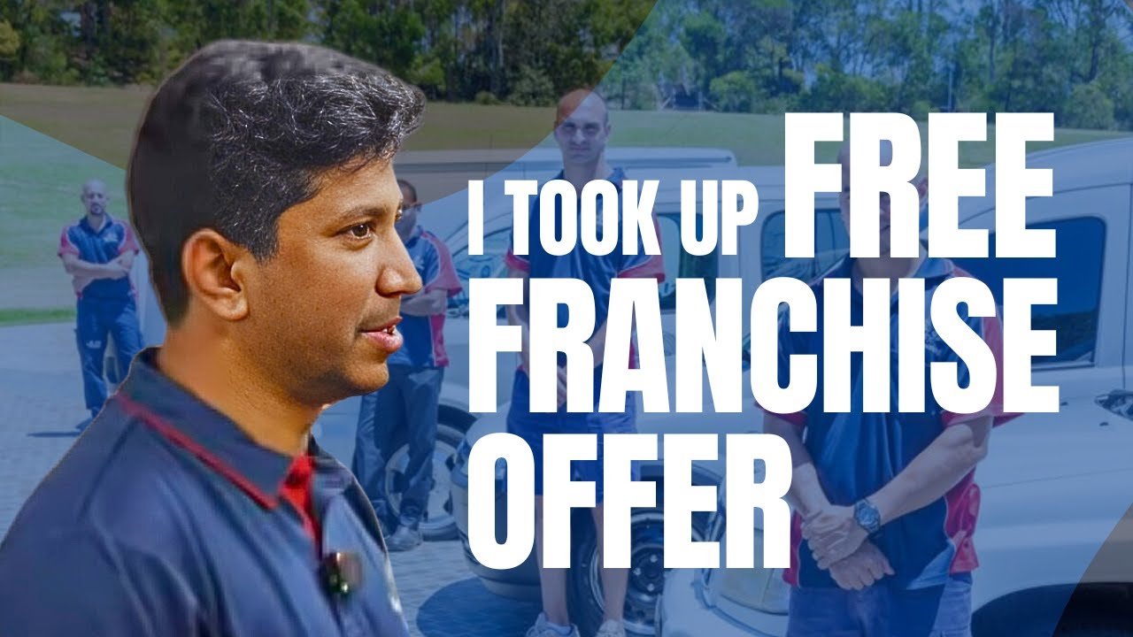 I took up the free franchise offer with Jim's Cleaning!