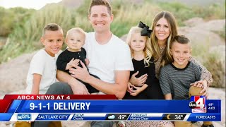 Special delivery: 911 dispatcher helps American Fork parents deliver their baby