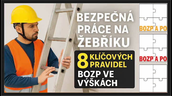 Bezpečná práce na žebříku: 8 klíčových pravidel BOZP ve výškách