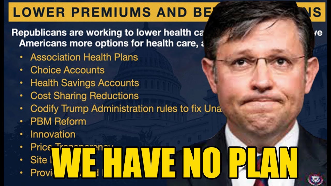 GOP's DecadeLong Healthcare Lie Is Finally Catching Up To Them YouTube