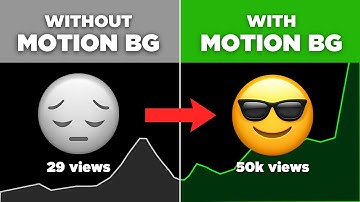 ⁠Motion background like @decodingyt : True Game changer !
