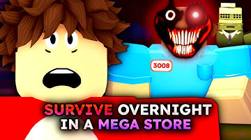 ROBLOX - Survive Overnight in a Mega Store - [Full Walkthrough]