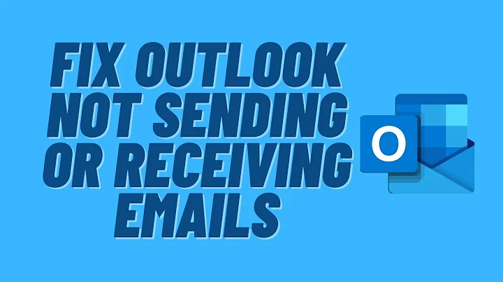 Fix Outlook Not Sending or Receiving Emails