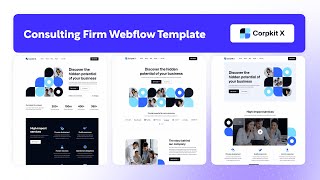 Consulting Company Website Template | Corpkit X - BRIX Templates