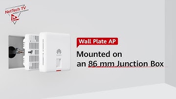 How to Install Huawei AirEngine Wall Plate 86x86 APs on Junction Boxes