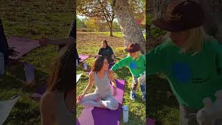 Thumbnail for A Young Hero Saves the Day at Yoga Class #shorts