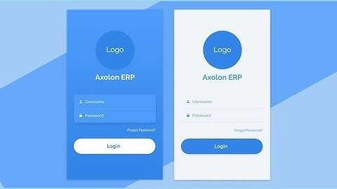 Splash Screen With Login UI In Android Studio