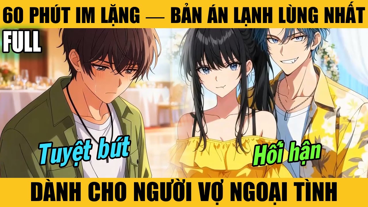Full |60 PHÚT IM LẶNG — BẢN ÁN LẠNH LÙNG NHẤT DÀNH CHO NGƯỜI VỢ NGOẠI TÌNH