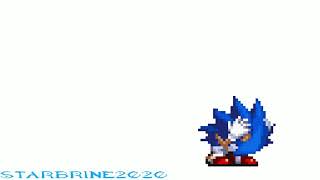 Sonic Sprite Animation Test 4 - Jump Animation (Android) | Starbrine2020