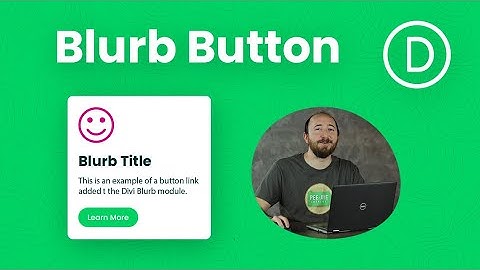 How To Add A Button To A Divi Blurb Module