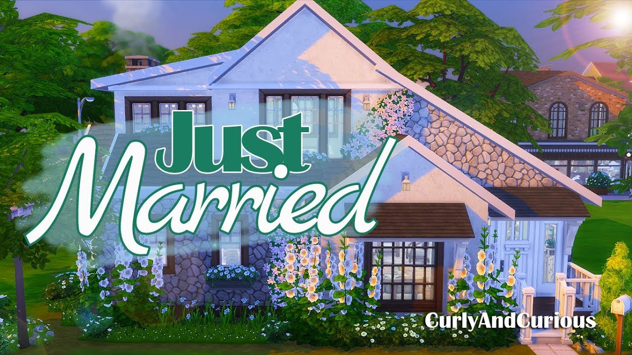 Just Married!! // The Sims 4 Speed Build