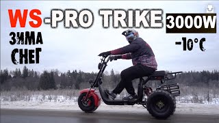 Ws- Pro Trike 3000W Отзыв О  Электроскутере Citycoco! Жесткий Тест-Драйв Электротрицикла.
