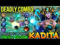 Deadly Combo Kadita ft Johnson!! MVP Plays - Top 1 Global Kadita MANUSIA 1/2 MERMAID - MLBB