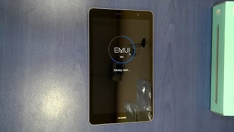 RESET HUAWEI MEDIAPAD T3 - unlock pattern, password reset