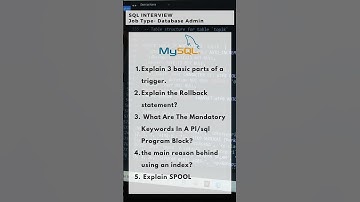 Top 5 SQL interview questions 2021 [update]| What are SQL interview questions| Allin1hub SQL #shorts