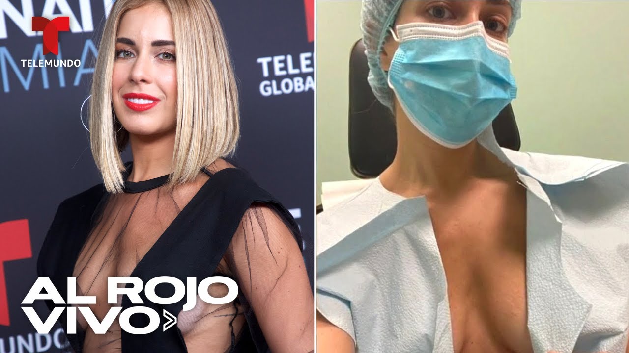 Carmen Aub se retira los implantes de senos y vuelve a su talla normal | Al Rojo Vivo | Telemundo