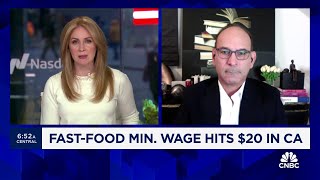 McDonald’s CA franchisee on new minimum wage: The sheer scale of the impact is just breathtaking Wealth
