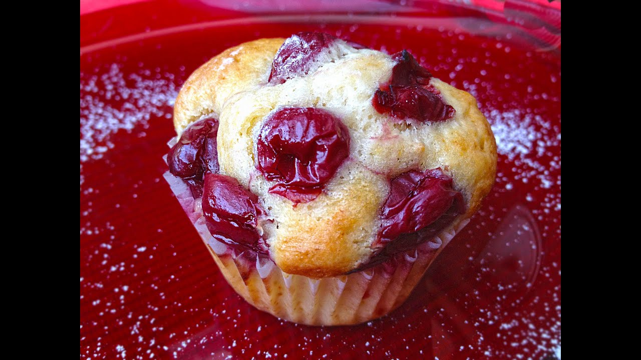 Cupcakes Vanilla-Kirsch Rezept von einfachKochen für leckere Cupcakes Teil 1