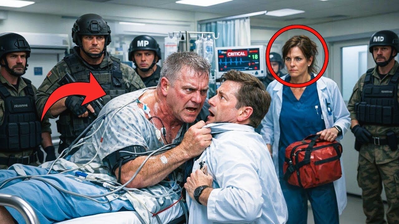 El comandante estaba muriendo — hasta que susurró: «Tráiganme a la enfermera que despidieron.»