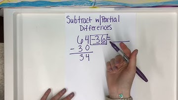 Subtract w/ Partial Differences