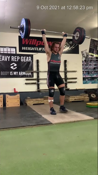 120kg clean   jerk @85kg BW 18 years old