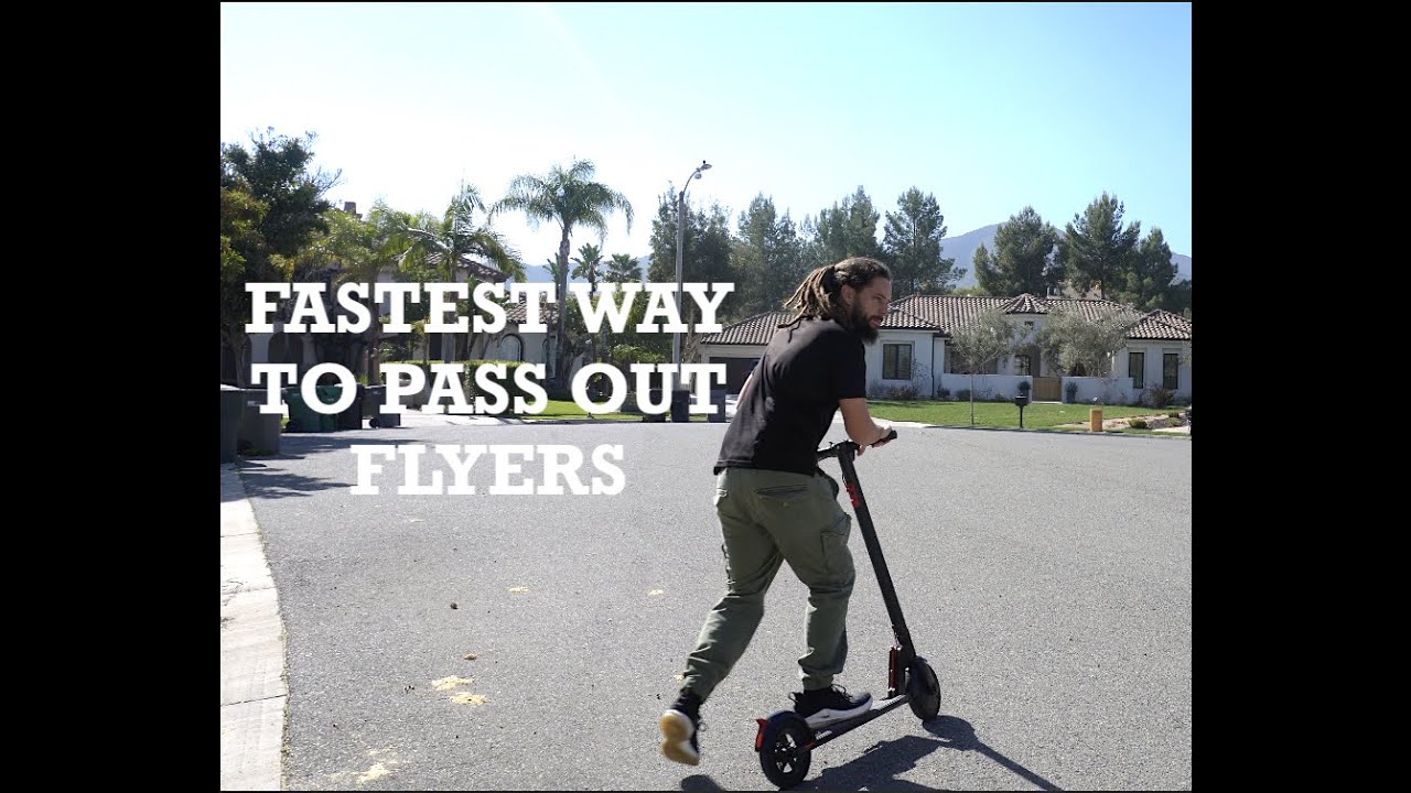 how to pass out flyers faster | Window cleaning business | I paid my guys $18 an hour