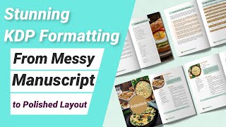 Recipe Cookbook Layout Ideas | KDP Books