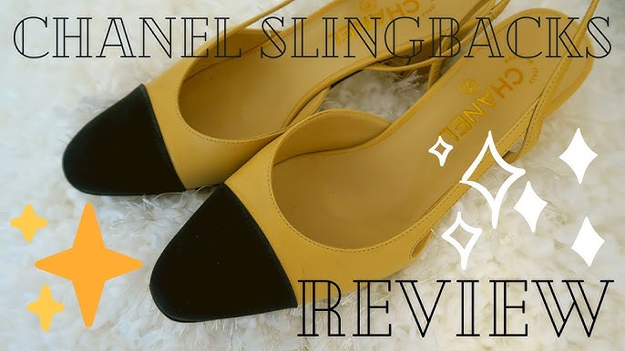 chanel dupe slingback