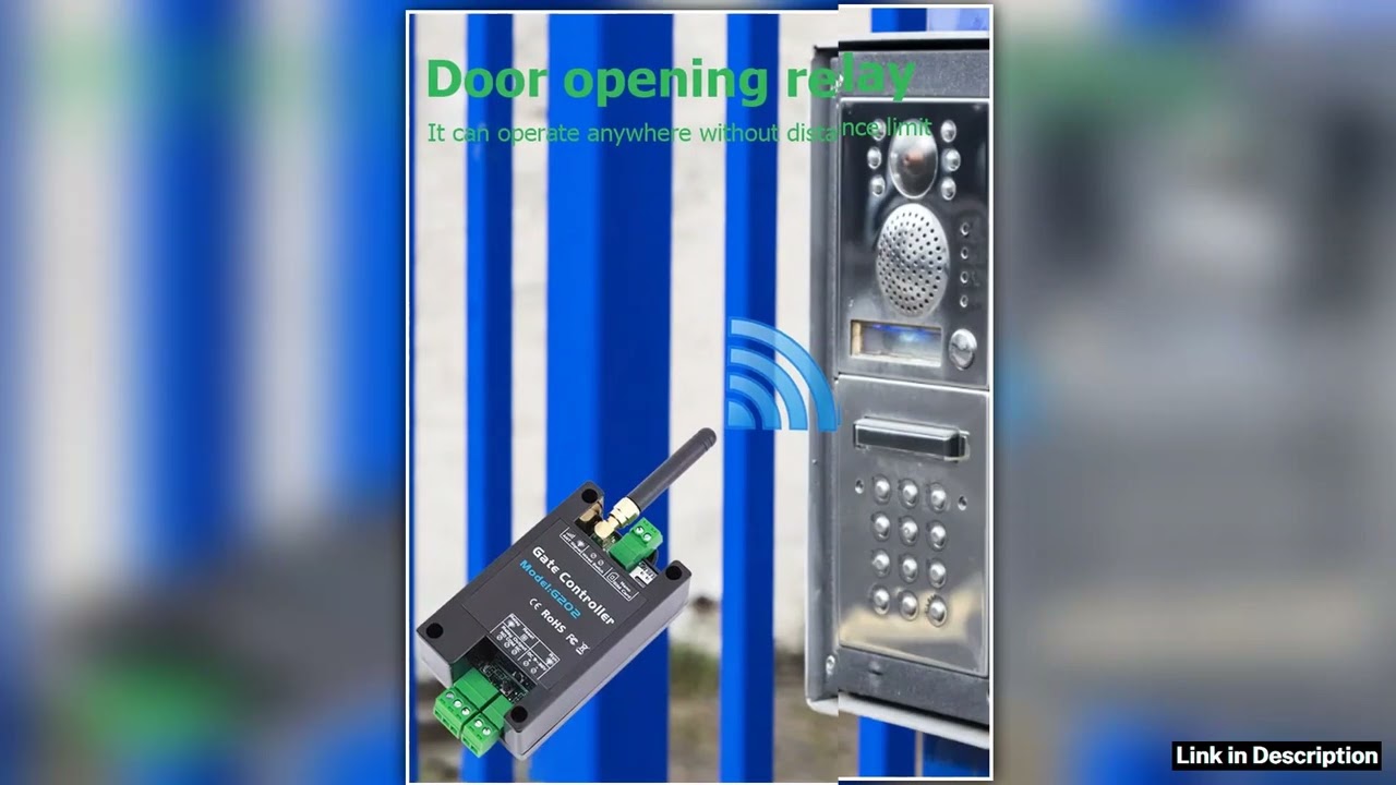G202 GSM Gate Opener WiFi Controller GSM Remote Control Gate Opener Accessories Mobile Phone 4G Rem