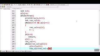 How to Generate All Unique Partitions of an Integer in C++