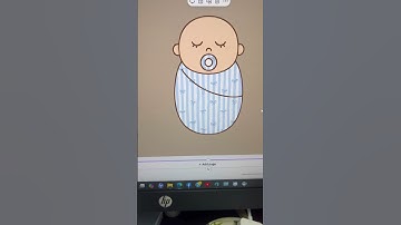 Designing swaddled cookie using magic template & canva to print  on Eddie   #canva #magictemplate