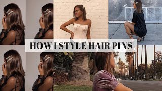 TRENDY HAIR CLIPS + HOW I STYLE THEM | Emma Rose