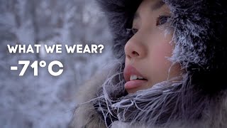 What We Wear at -71°C (-95°F)? Yakutia, Siberia