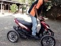 Yamaha mio quad leaning by scooter99
