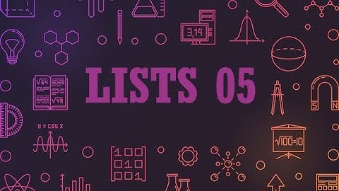 Lists part 5 | List methods for adding elements | Programming Fundamentals