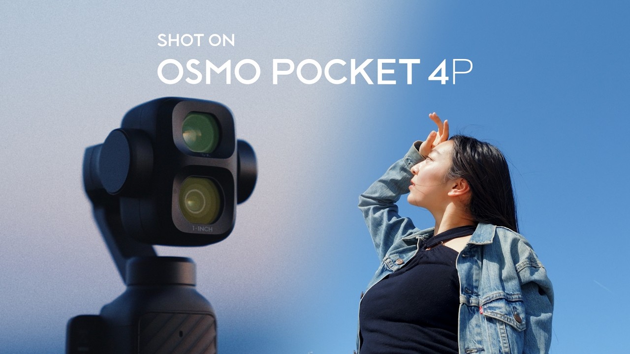 DJI Osmo Pocket 4P ついに登場。| Teaser Cinematic 4K