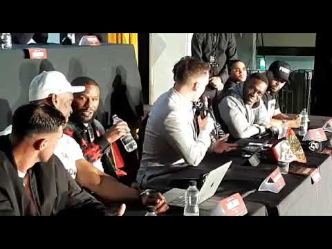 Money Mayweather gives big words of advice to the fighter on the Mayweather vs Deji card