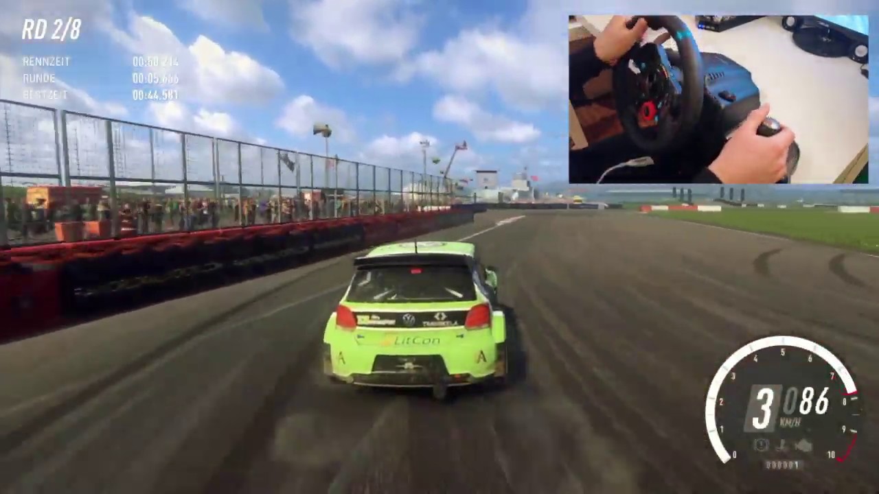 Dirt Rally 2.0 Rally Cross England Logitech G29 + Shifter YouTube