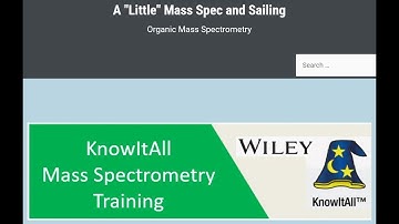 Part 2a. Wiley KnowItAll EI GCMS (2023):  Manual Spectral Processing