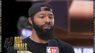 Markieff Morris Postgame Interview - Game 4 | Lakers vs Heat | October 6, 2020 NBA Finals