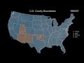 Territorial history of the usa every month for 400 years