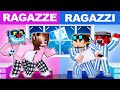 RAGAZZE CONTRO RAGAZZI SU MINECRAFT CON I MIEI AMICI!!